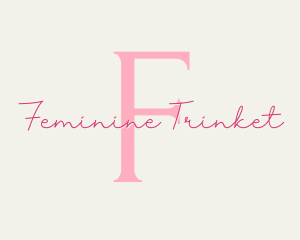 Elegant Feminine Beauty Salon logo design