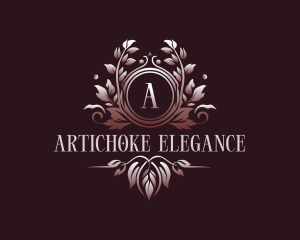 Elegant Wedding Floral logo design