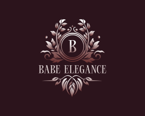 Elegant Wedding Floral logo design