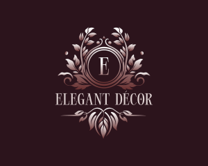 Elegant Wedding Floral logo design