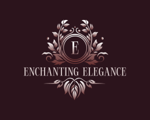 Elegant Wedding Floral logo design