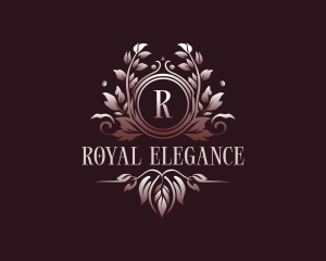 Elegant Wedding Floral logo design