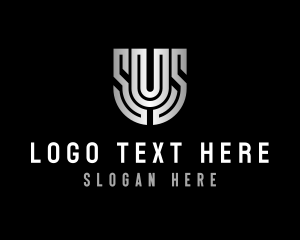 Modern Professional Company Letter U logo