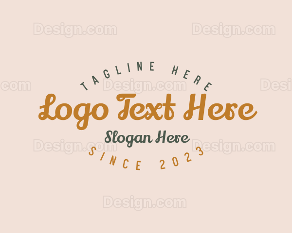 Retro Quirky Business Logo