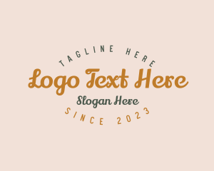 Retro Quirky Business logo