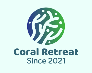 Gradient Coral Reef  logo
