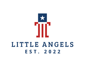America Star Stripes Politics logo