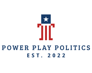 America Star Stripes Politics logo