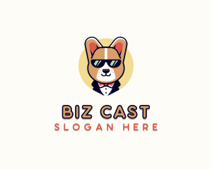 Corgi Pet Dog logo