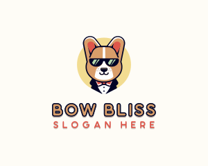 Corgi Pet Dog logo design