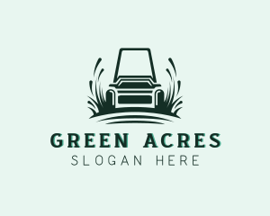 Landscaping Lawn Mower logo