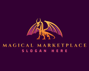 Dragon Game Fantasy logo