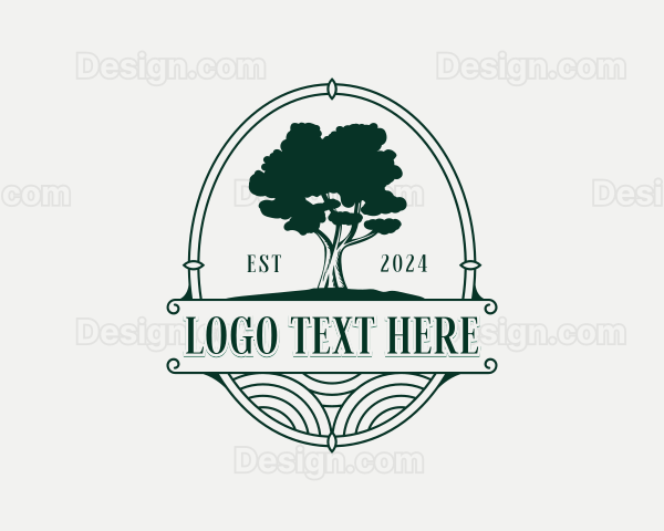 Tree Nature Garden Logo