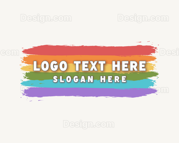 Rainbow Pride Artwork Logo