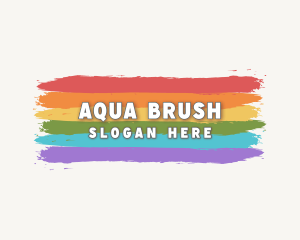 Rainbow Pride Artwork logo design