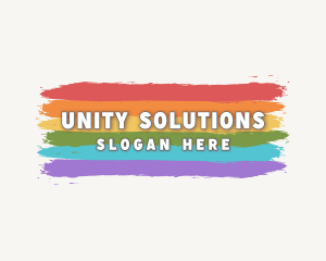 Rainbow Pride Artwork logo design