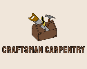 Carpenter Repair Toolbox logo design