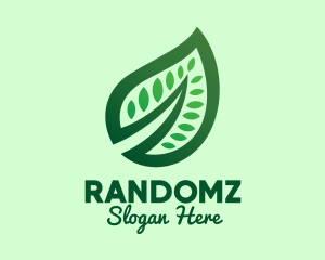 Healthy Detailed Leaf Logo