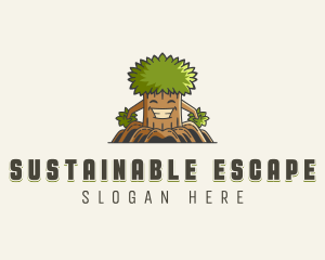 Sustainable Tree Planting logo design