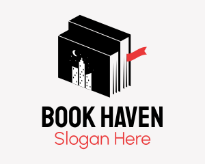 City Library Book  logo