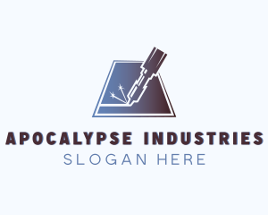 Industrial CNC Laser logo design