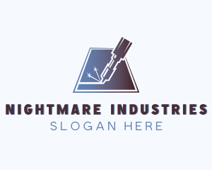 Industrial CNC Laser logo design