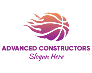 Blazing Fast Basketball logo design