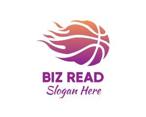 Blazing Fast Basketball logo design