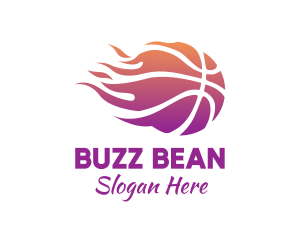 Blazing Fast Basketball logo design