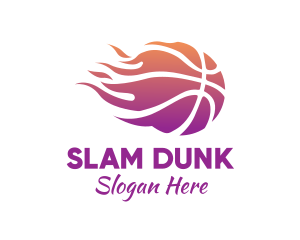 Blazing Fast Basketball logo