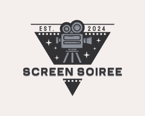 Film Movie Camera logo design