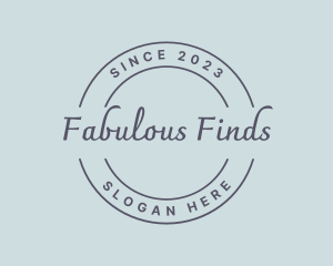 Stylish Round Business logo