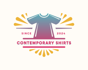 Gradient Apparel T-Shirt logo design