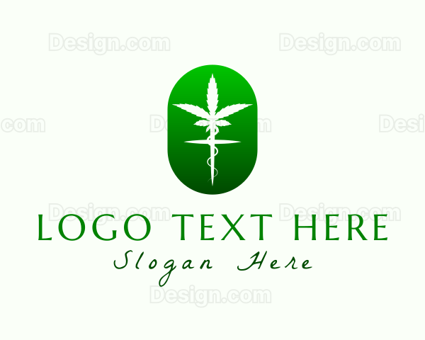 Medical Marijuana Healthcare Logo