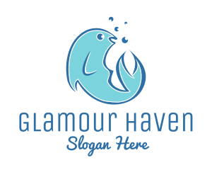 Seafood Fish Aquarium  logo