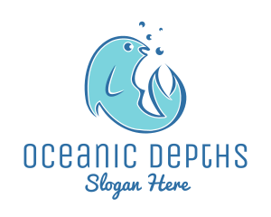 Seafood Fish Aquarium  logo