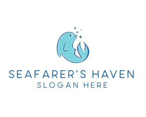 Seafood Fish Aquarium  logo