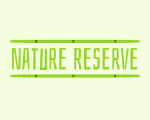 Organic Bamboo Nature logo design