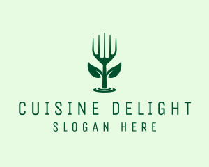 Organic Kitchen Restaurant logo design