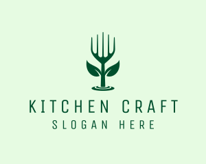 Organic Kitchen Restaurant logo design