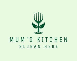 Organic Kitchen Restaurant logo design