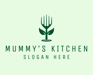 Organic Kitchen Restaurant logo design