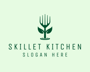 Organic Kitchen Restaurant logo design