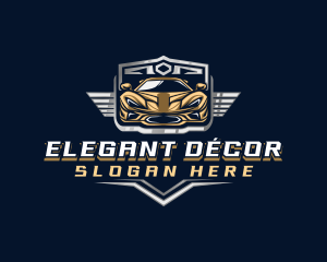 Sports Car Detailing logo design