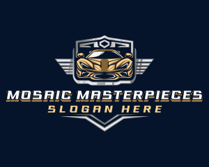 Sports Car Detailing logo design