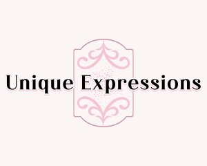 Ornamental Feminine Boutique logo design