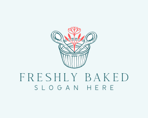 Baking Spoon Bakery logo design