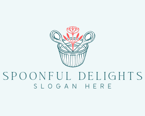 Baking Spoon Bakery logo design