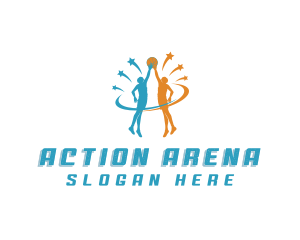 Sports Basketball Players logo