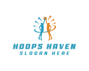 Sports Basketball Players logo